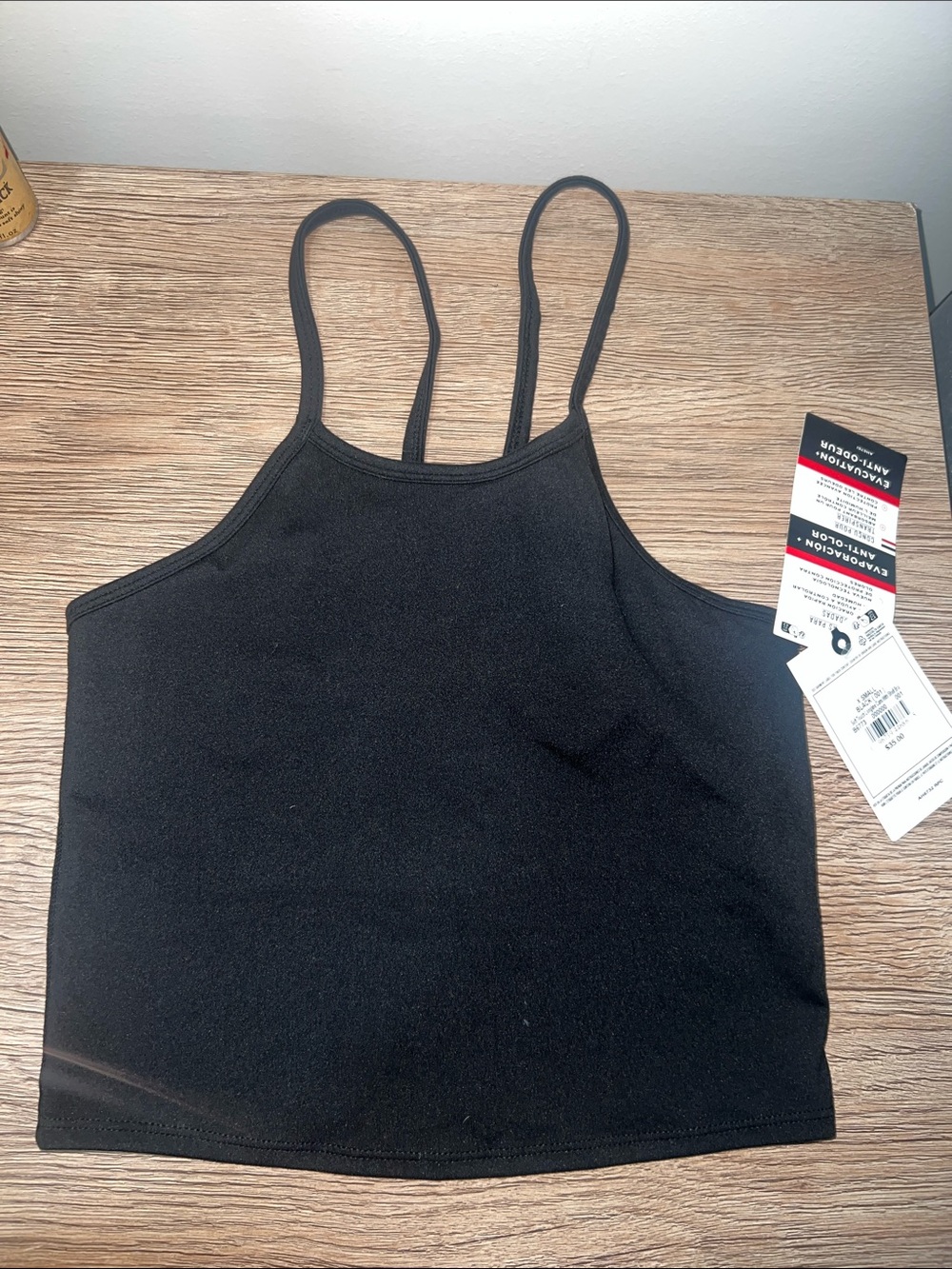 Champion Black Cropped Tank Top